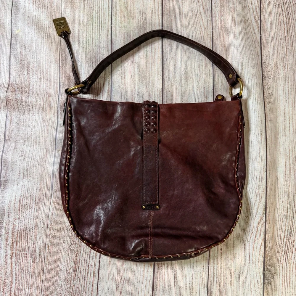 Frye Roxanne Leather Hobo Bag